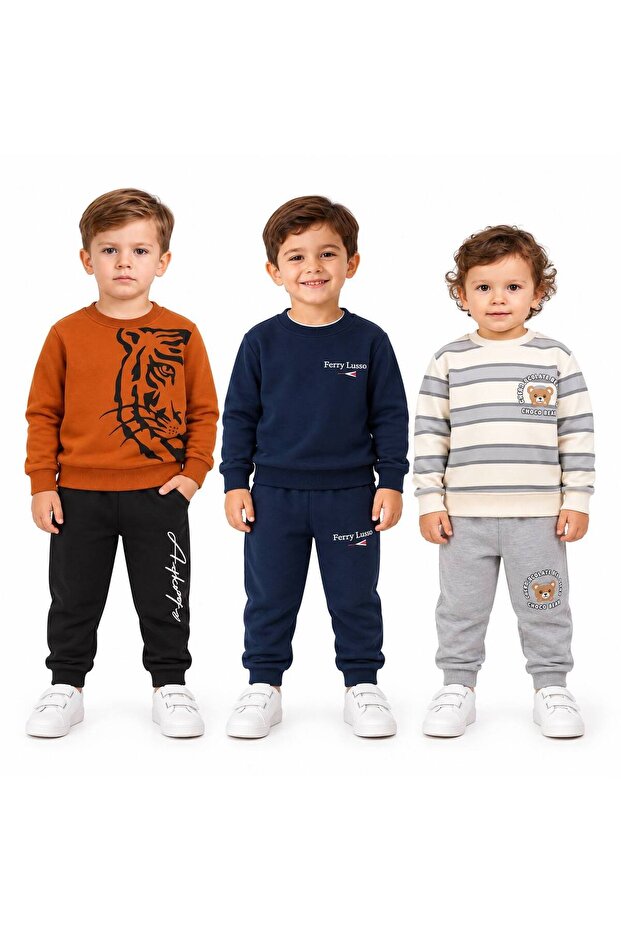Boy's 3-Piece Bottom Top Transitional Set