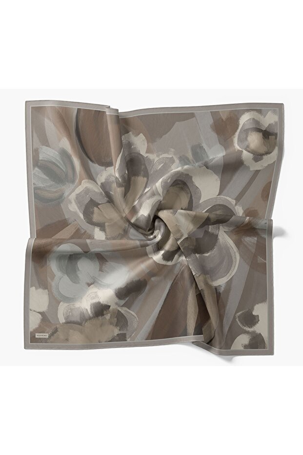 Velora Scarf Watercolor Gray