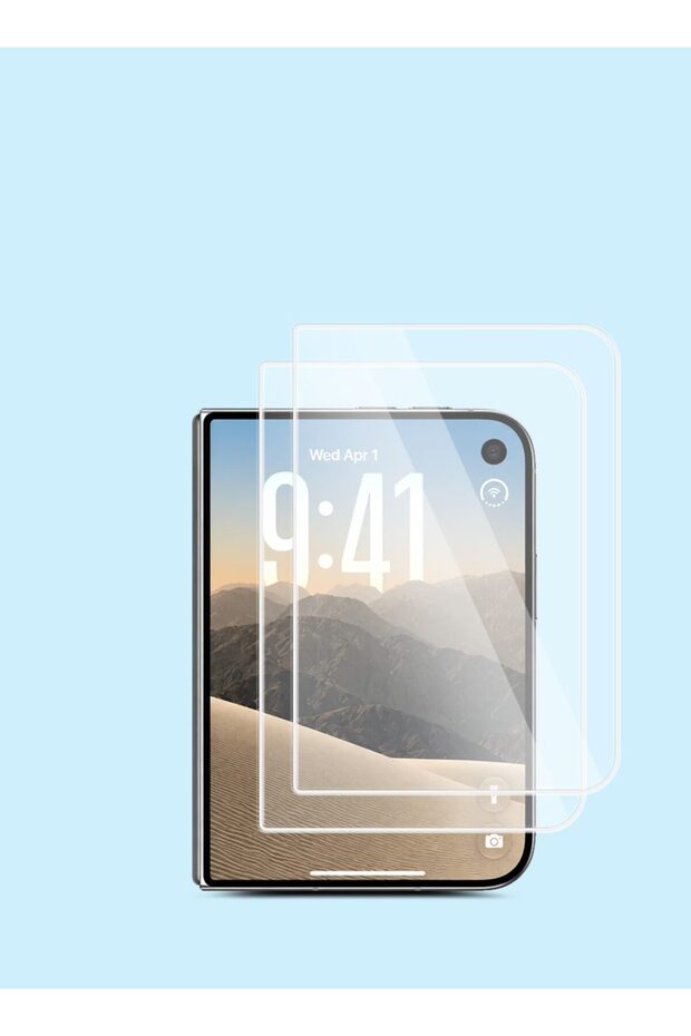Apple iPhone Duo 5G 2026 Premium Series Curved Edges 9H 2.5D Tempered Glass 2 Pack Clear