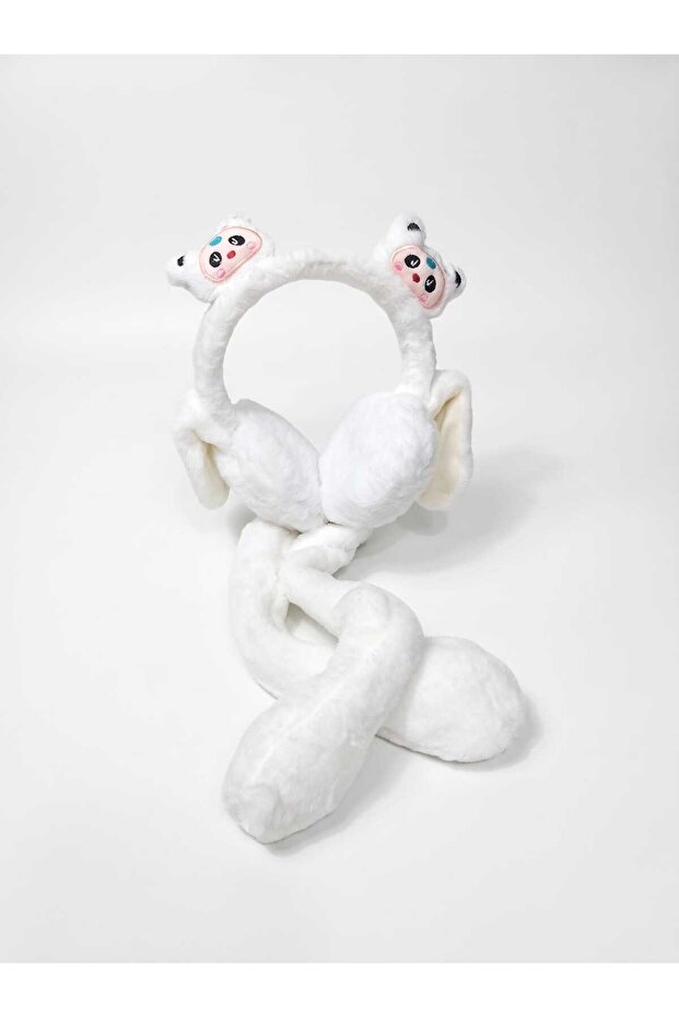 Children's Plush Figured Movable Ear Movable Sound Winter Earmuff