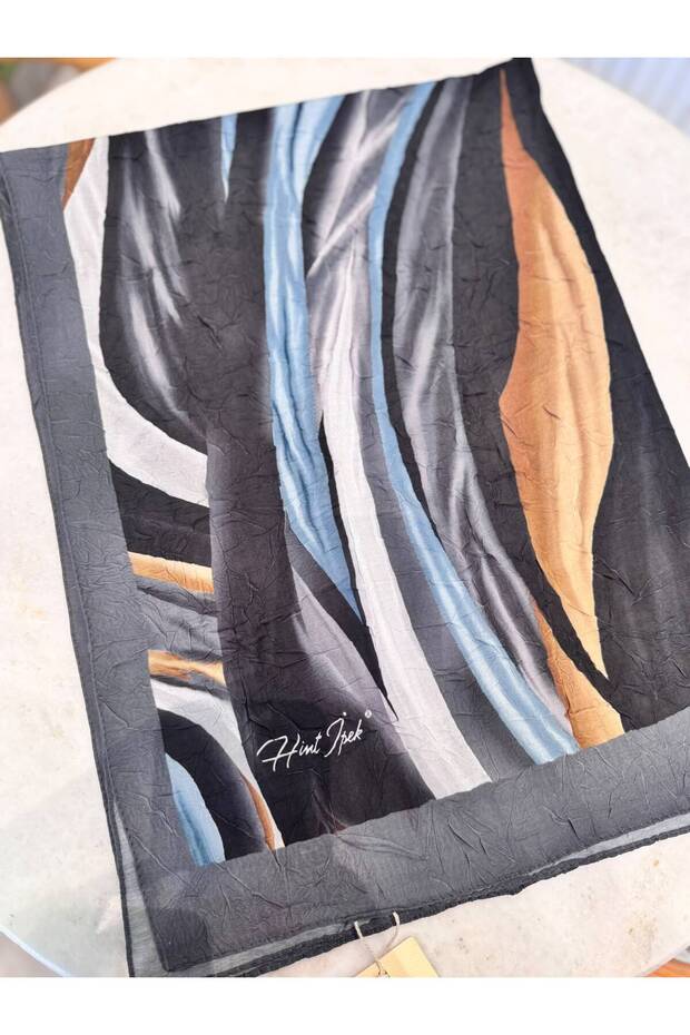Indian Silk Patterned Cotton Karas Shawl