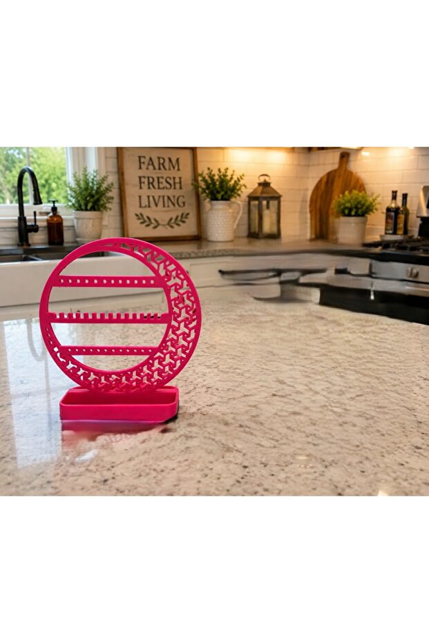 Crescent Moon Jewelry Organizer – Necklace, Earring, Ring, and Accessory Holder Stand