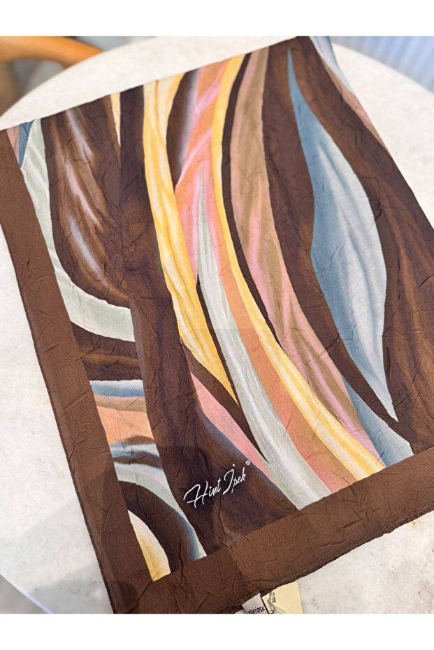 Indian Silk Patterned Cotton Karas Shawl