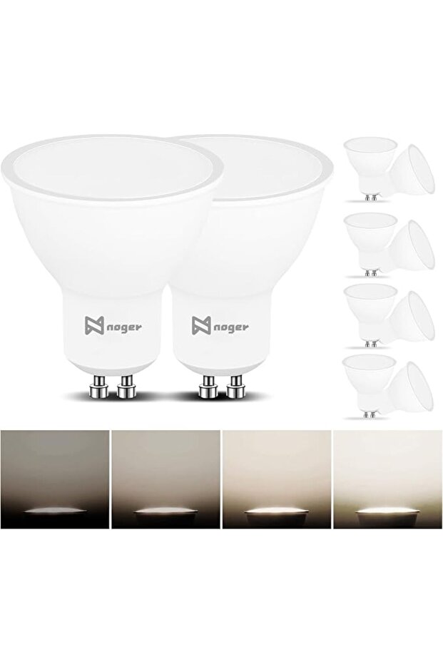 GU10 LED Light Bulb Dimmable 10 Pack, 7W 600LM, 4000K Natural White
