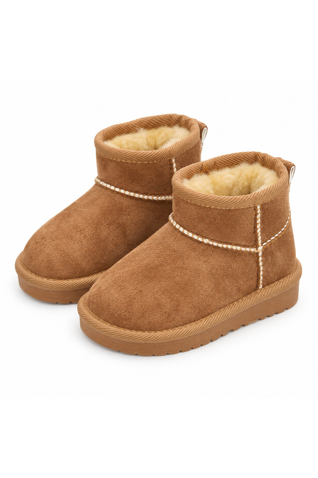 Suede Inside Furry Warm Cold-Resistant Comfortable Lightweight Mini Winter Children's Boots 1157791K 1130750K Code Boots