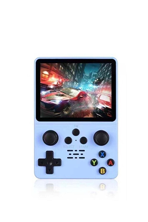R35S Retro Handheld Game Console – 3.5" IPS HD Display, 15,000+ Preloaded Classic Games, 64GB Storage, Linux System, Portable Mini Gameboy-Style Console for PSP, Arcade & Retro Gaming