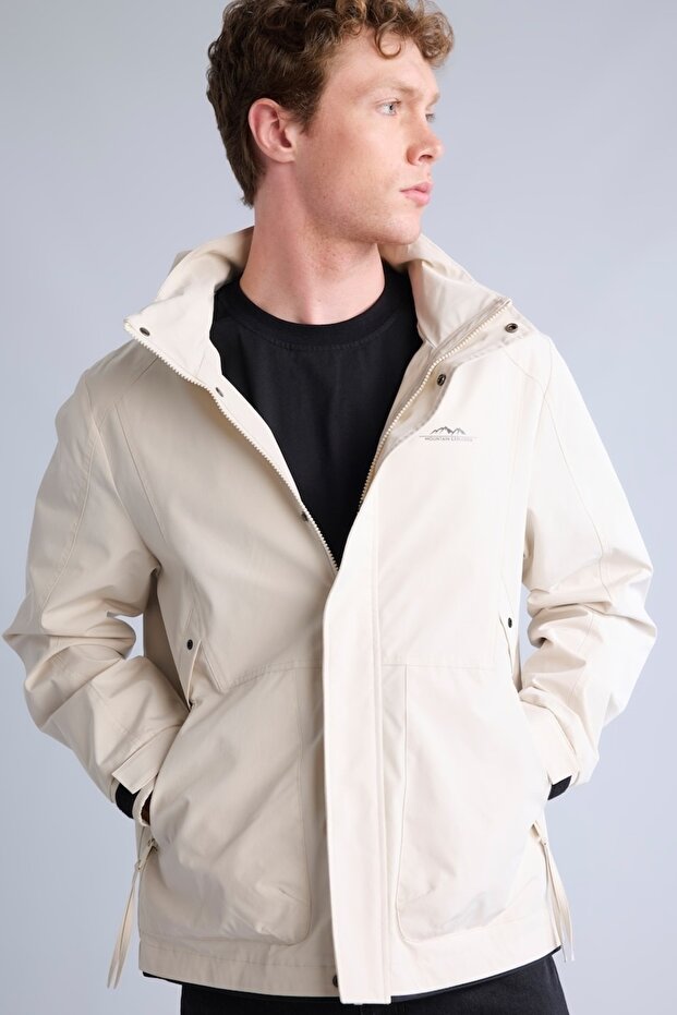 Men's Coat C8284Ax/Bg721 Stone