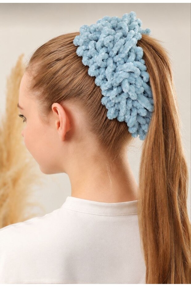 Women's Hijab Bun Clip Scarf Clip Velvet Scarf Bun