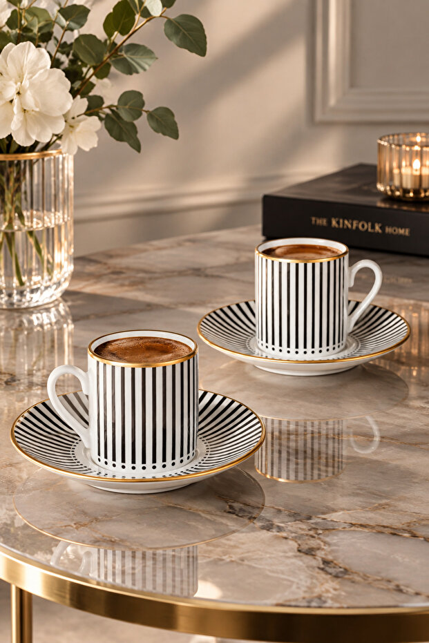 Evorde Mila Coffee Cup Set - for 2 People