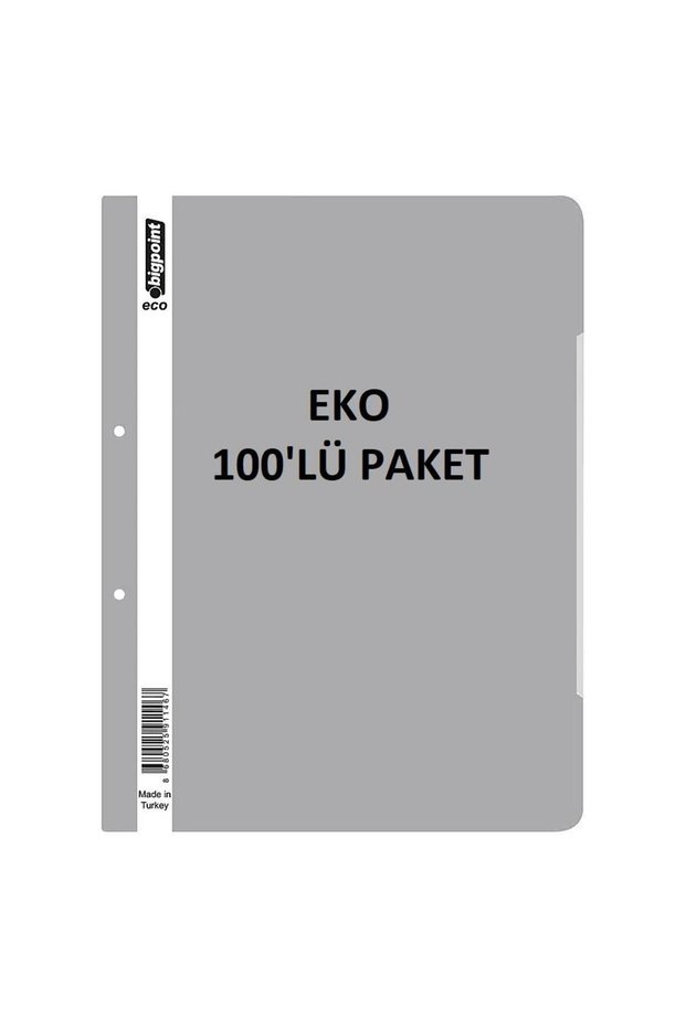 Telli Dosya Eco Gray X 100 Pieces