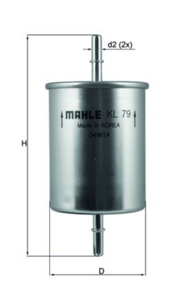 Fuel filter KL 79