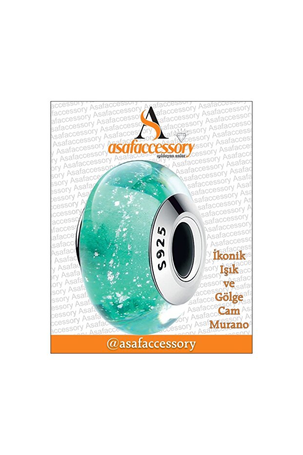 Iconic Light and Shadow Glass Murano Silver