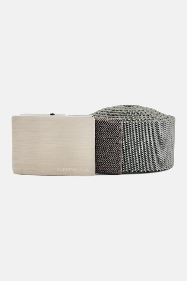 Men Webbing Belts, Grey