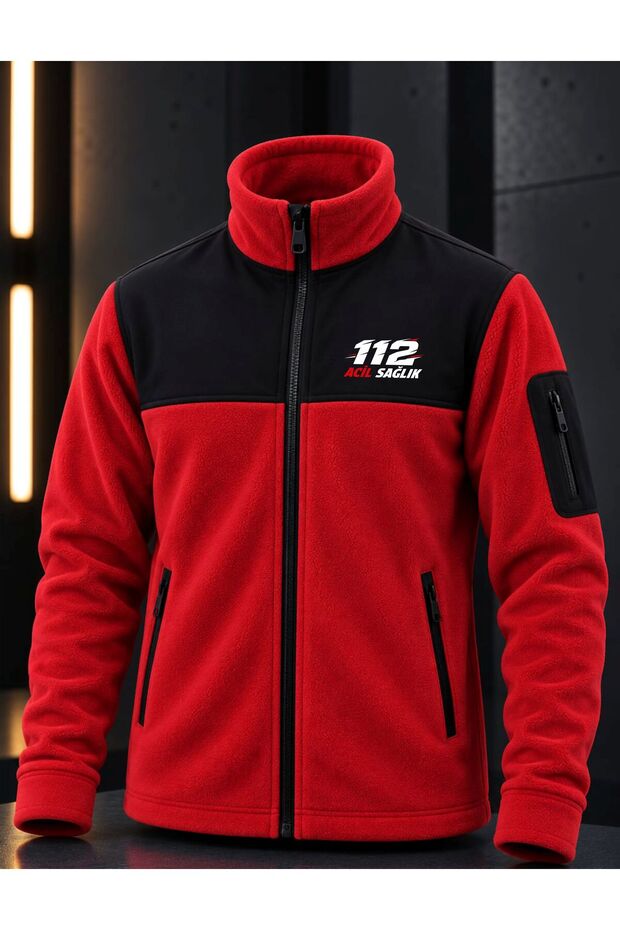 112 Emergency Health Printed Fleece Jacket
