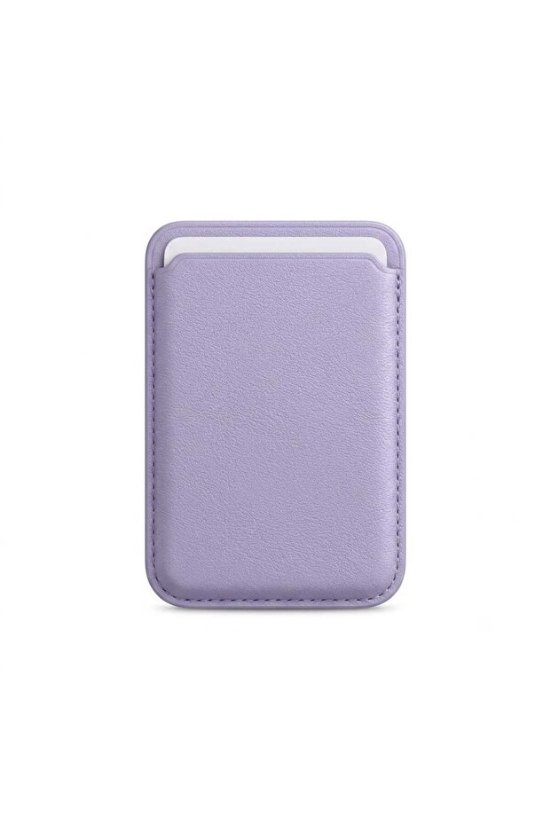 iPhone Compatible Premium Magsafe Magnetic Leather Card Holder & Wallet Magnetic Slim Leather Wallet