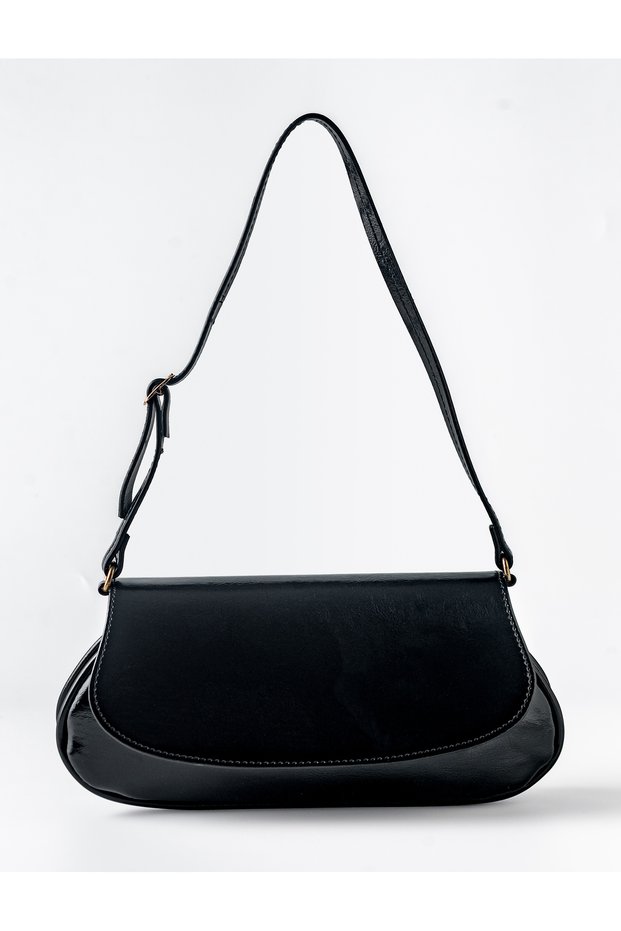 Women's Chester Double Compartment Baguette Hand and Shoulder Bag