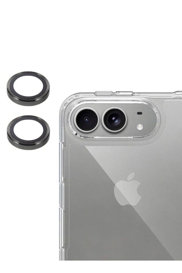 Apple iPhone Duo 5G 2026 Premium Alloy Ring Camera Lens Tempered Glass Protector Shield