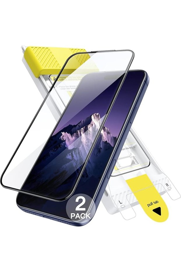 3D 9H+ Screen Protector for iPhone 17 Pro, 2-Pack