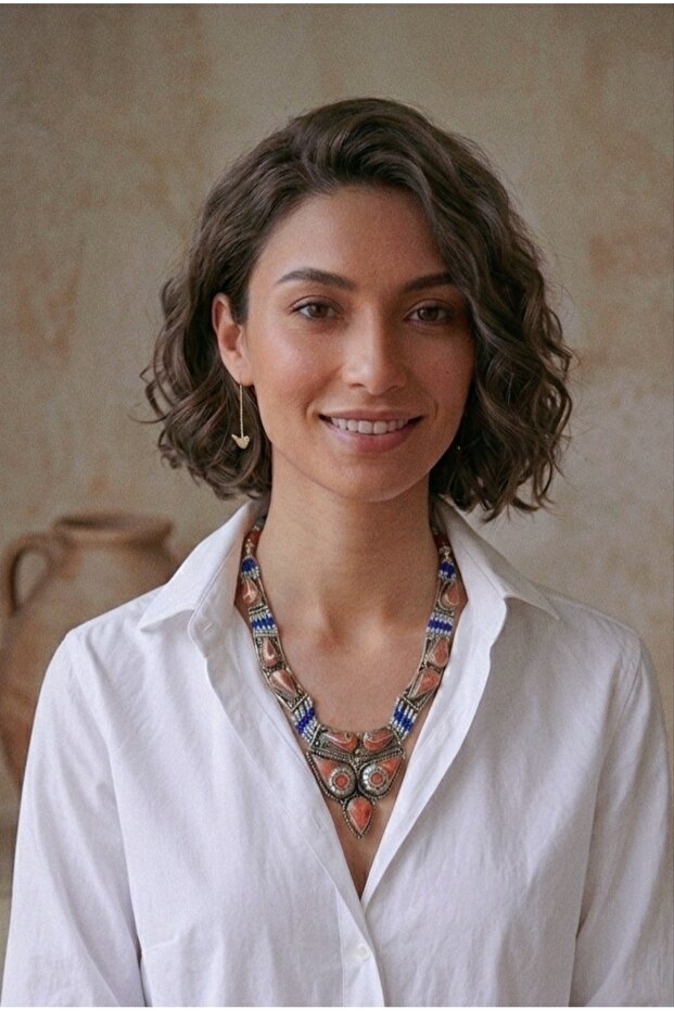 Mercan Afgan Kolye
