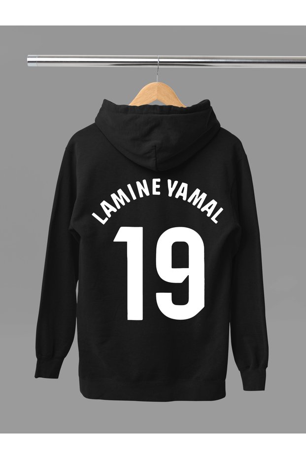 Lamine Yamal Printed 3-Yarn Quality Soft Texture Hooded Children's Sweatshirt
