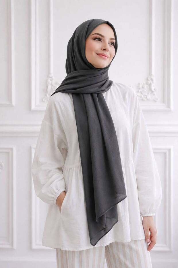 Women's Plain Shawl Hijab Daily Use Simple Stylish Soft Textured Comfortable Shawl