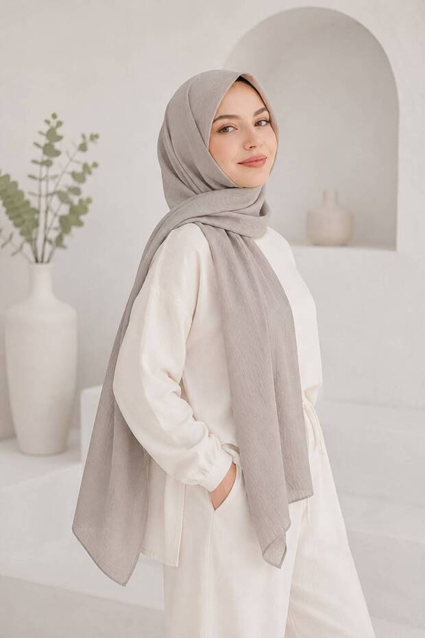 Women's Plain Shawl Hijab Daily Use Simple Stylish Soft Textured Comfortable Shawl