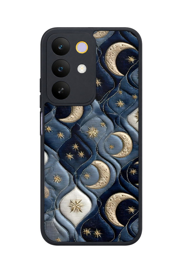 C85 5g Compatible Crescent Patterned Camera Protected Shockproof Case