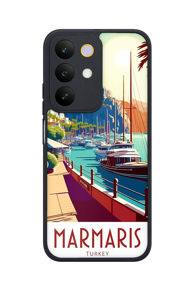 C85 5g Compatible Turkey Patterned Camera Protected Shockproof Case