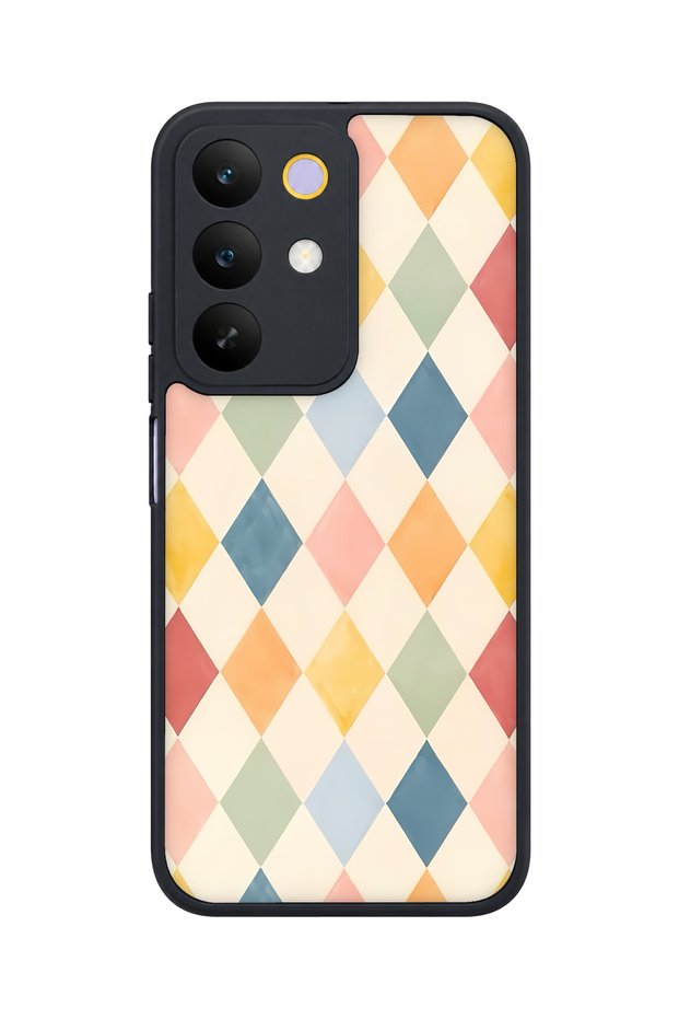 C85 5g Compatible Diamond Patterned Shockproof Case with Camera Protection