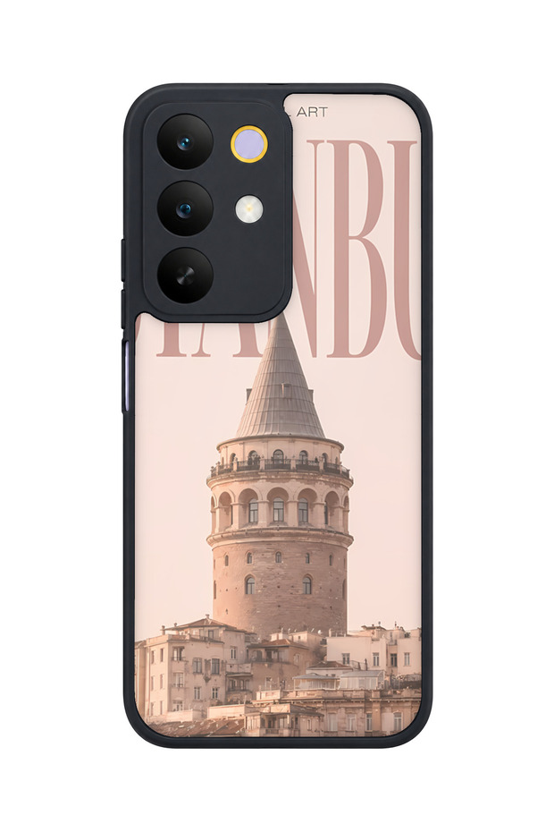 C85 5g Compatible Galatatower Patterned Shockproof Case with Camera Protection