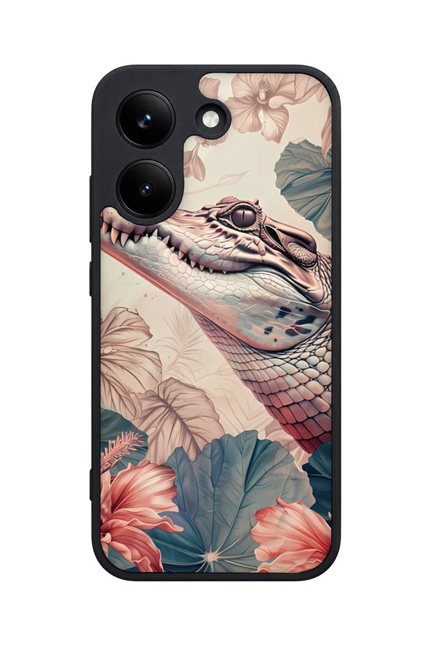 X8 Pro Compatible Reptile Patterned Camera Protected Shockproof Case