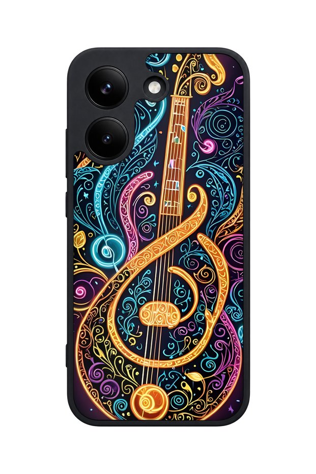 X8 Pro Compatible Melody Patterned Camera Protected Shockproof Case