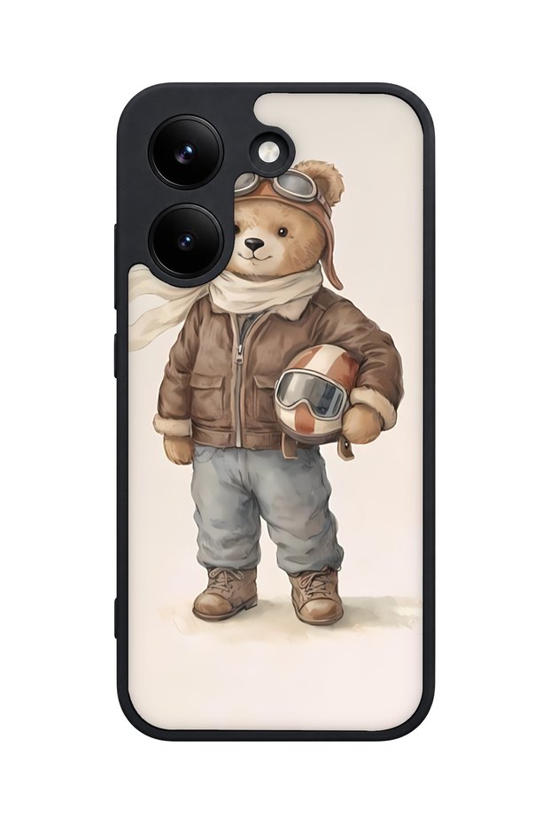 X8 Pro Compatible Pilotbear Patterned Camera Protected Shockproof Case