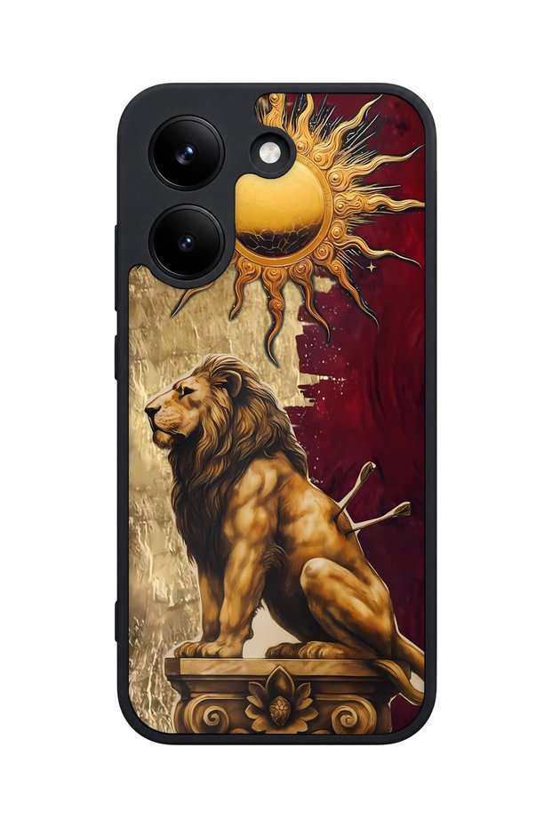 X8 Pro Compatible Lionking Patterned Camera Protected Shockproof Case