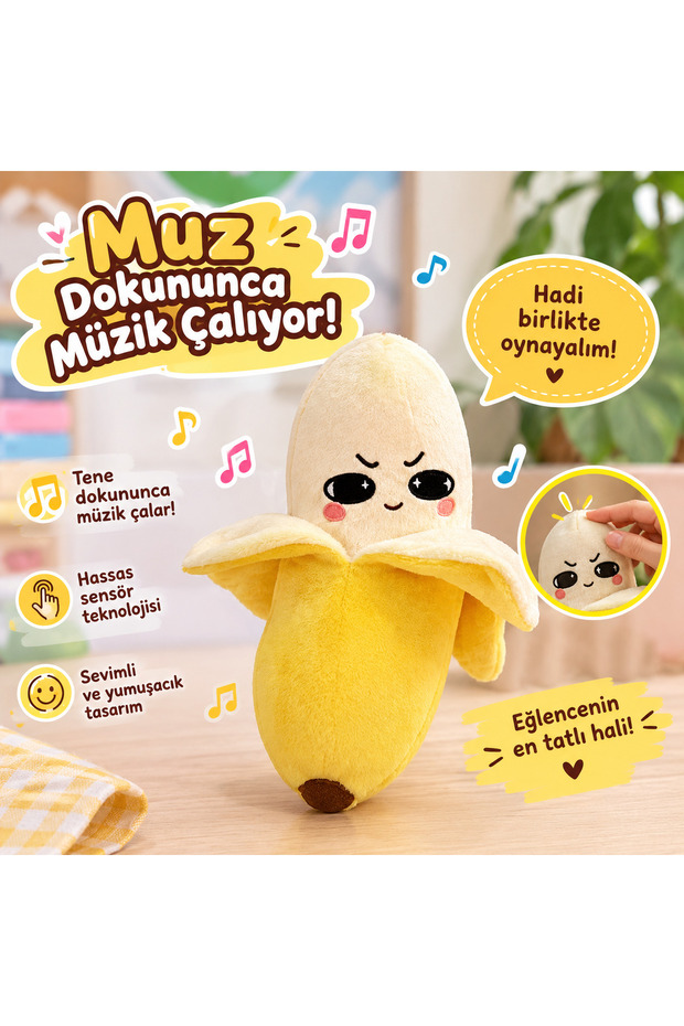 SENSÖRLÜ PELUŞ MUZ