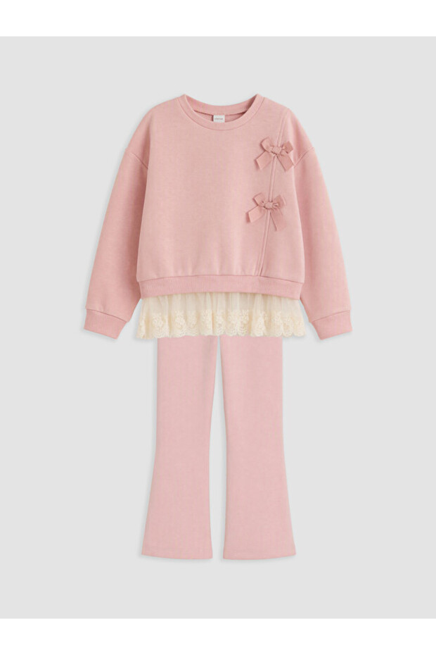 I Bowknot Girl's Thick Set from Freezen Store