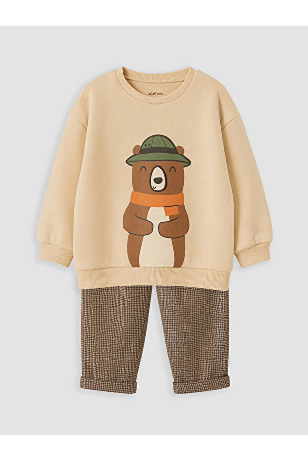 Animal Printed Baby Boy Set