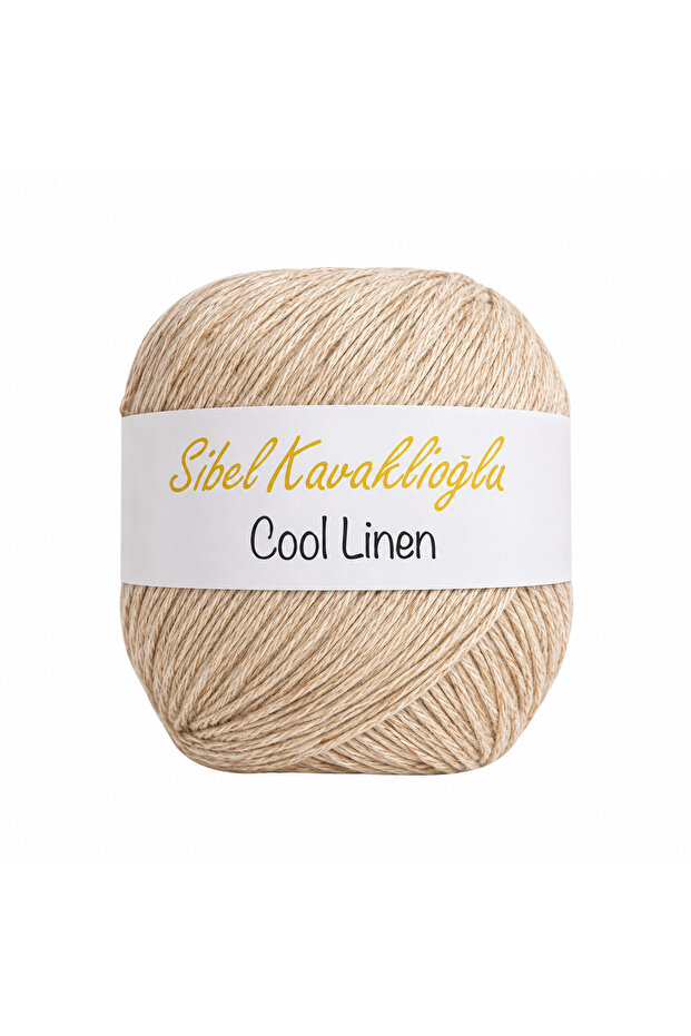 Cool Linen 20% Linen 80% Viscose 100 Gr 280 m Summer Hand Knitting Yarn - 1 Piece-7