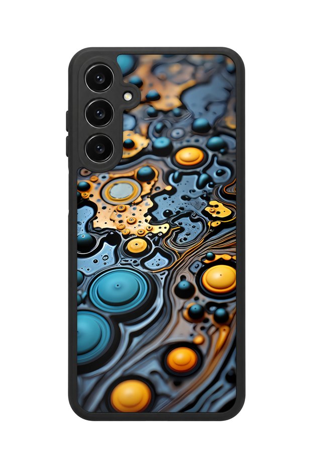 Samsung Galaxy A16 Compatible Marble Pattern Shockproof Case with Camera Protection