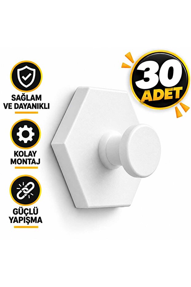 1/64 Wall Mount Stand / Diecast Display Holder / 30-Piece Handle White