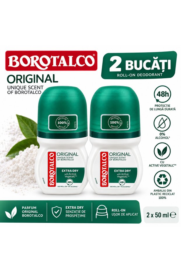 2x Roll-On 50 ml Original