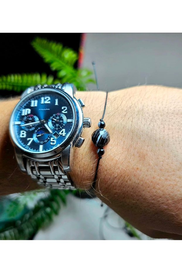 Aki̇k Mini Natural Stone Bracelet - Confidence Stone - 1 Piece