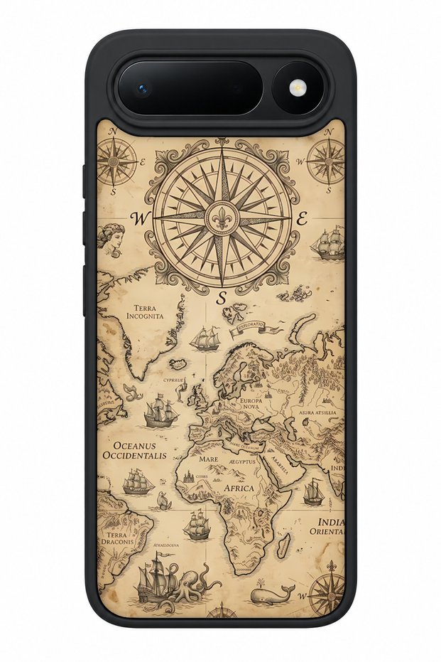 Spark 50 5g Compatible Discovery Patterned Shockproof Case with Camera Protection