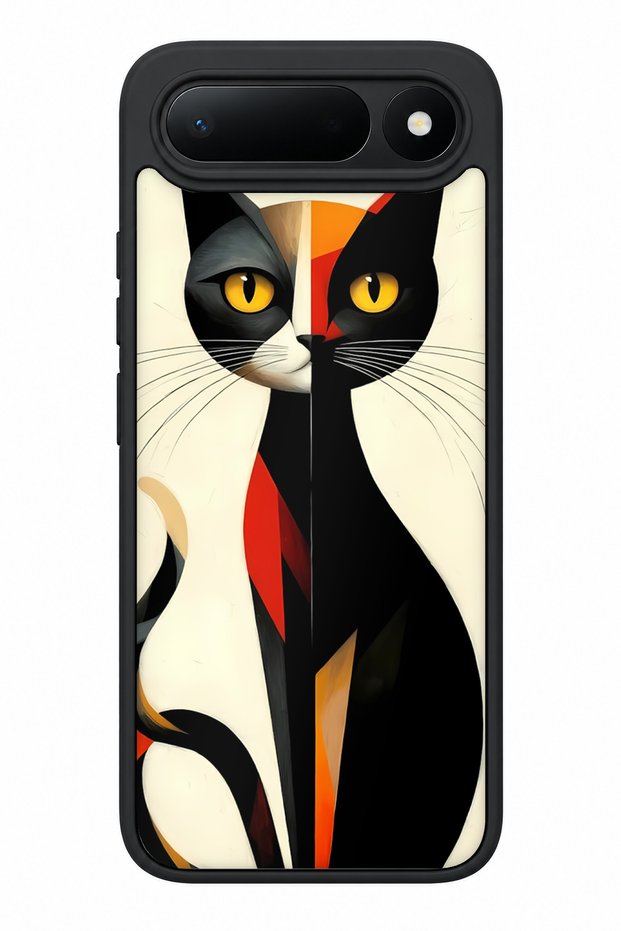 Spark 50 5g Compatible Feline Patterned Camera Protected Shockproof Case
