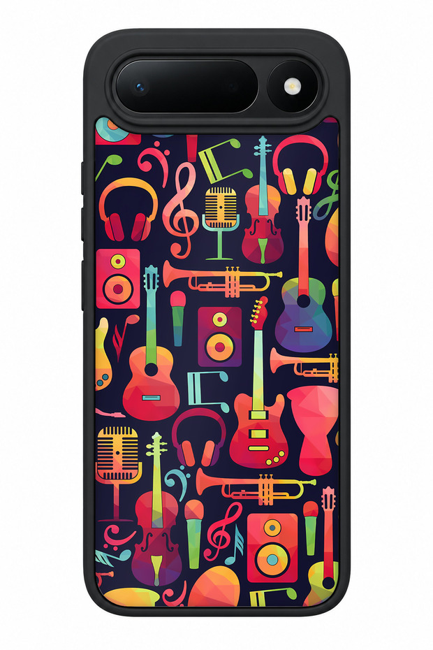 Spark 50 5g Compatible Instrument Patterned Camera Protected Shockproof Case