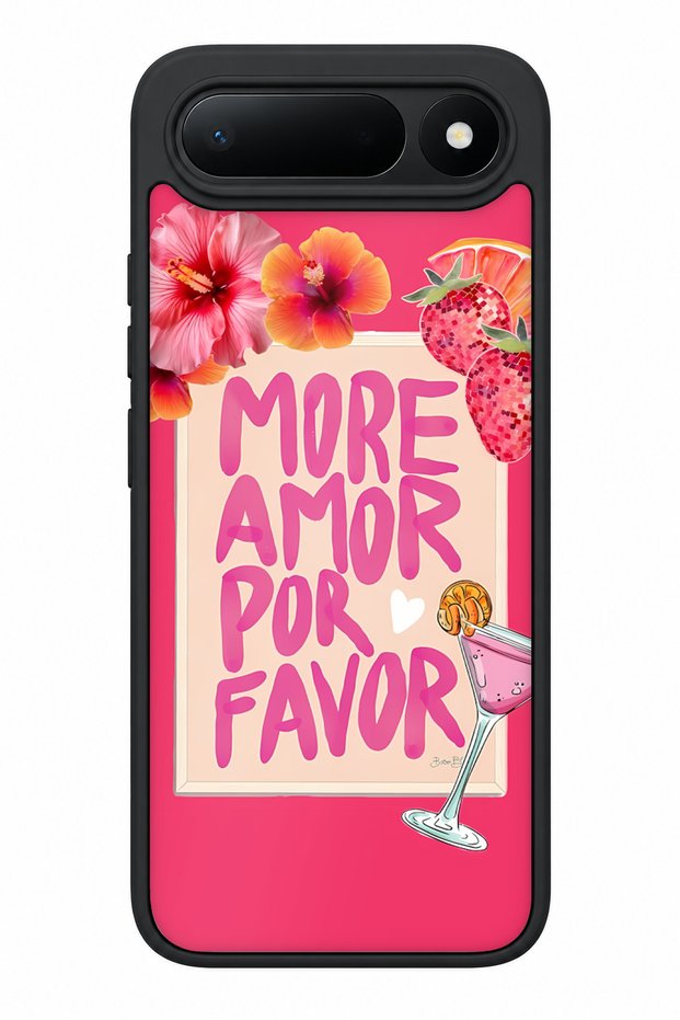 Spark 50 5g Compatible Cocktail Patterned Camera Protected Shockproof Case