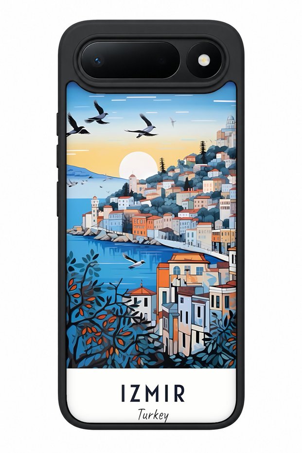 Spark 50 5g Compatible Izmir Patterned Camera Protected Shockproof Case