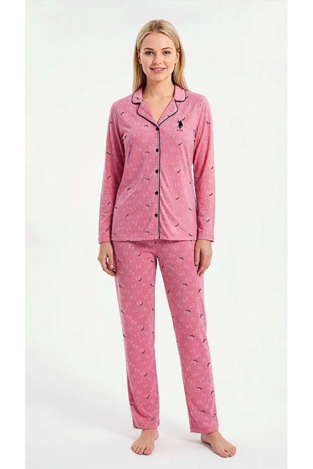 Women's Pink Pajama Set