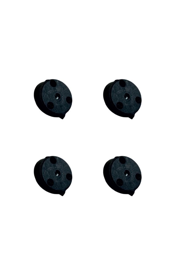 Angled Foot Bracket Plastic - SඈYah M8 Hks285 - 4 Pieces