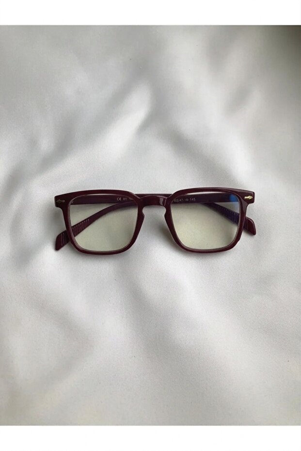 Frank Burgundy Blue Light Protection Unisex
